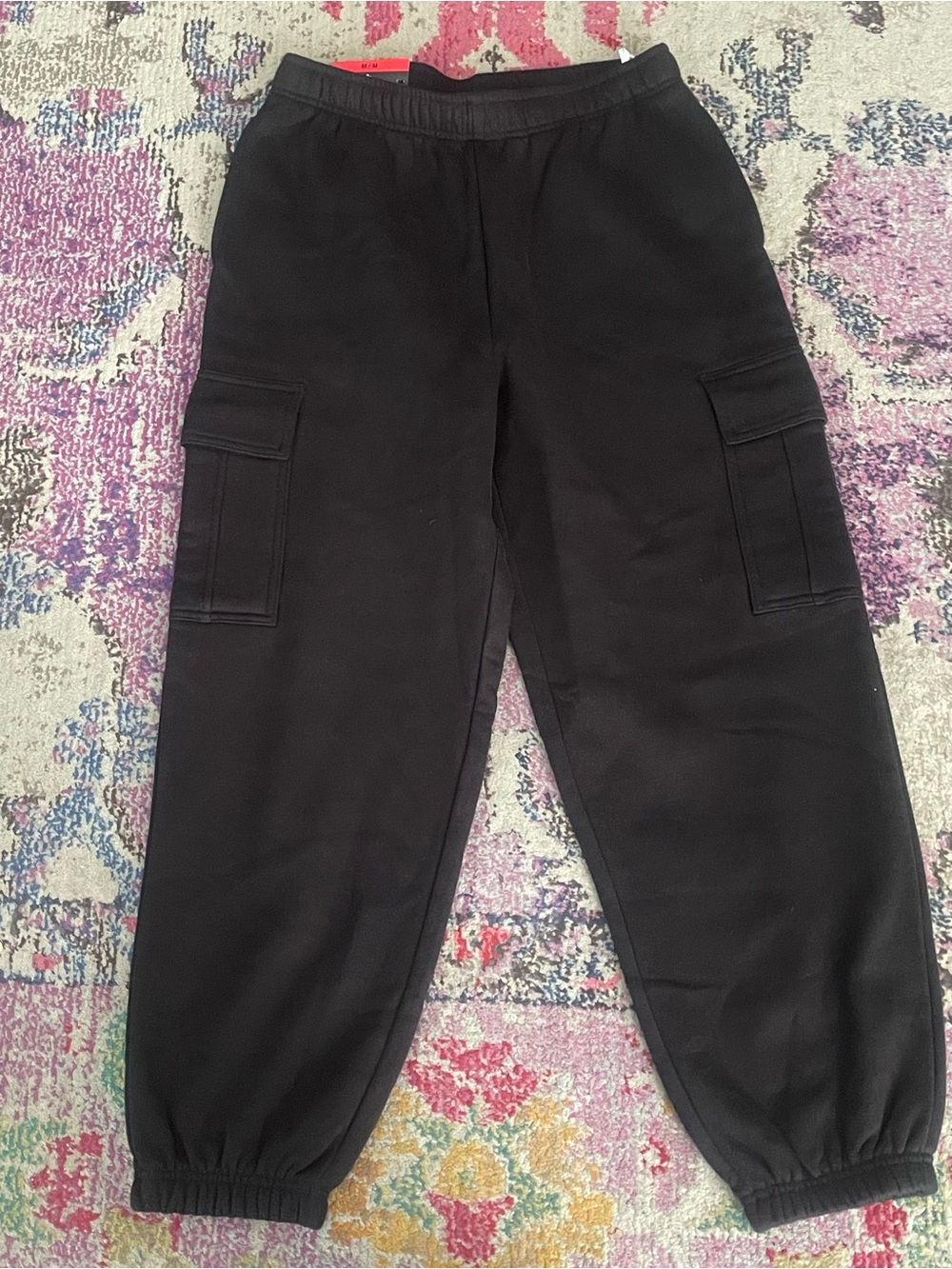 Tuff Athletics Black Athletic Jogger Pants